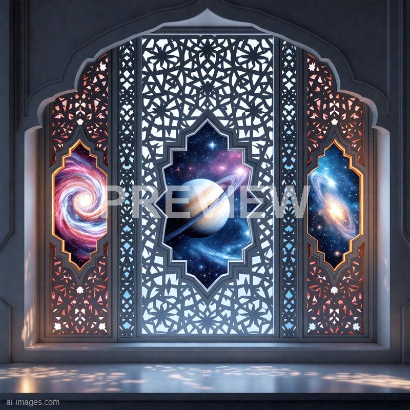 14378 - a-window-to-the-cosmos-a-3d-islamic-mashrabiya-each-o_250705165240_00001